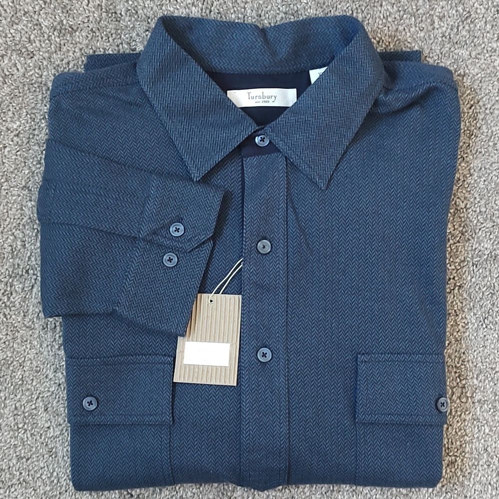 New With Tags Men's‎ Size XL Turnbury 100% Cotton Long Sleeve Pullover